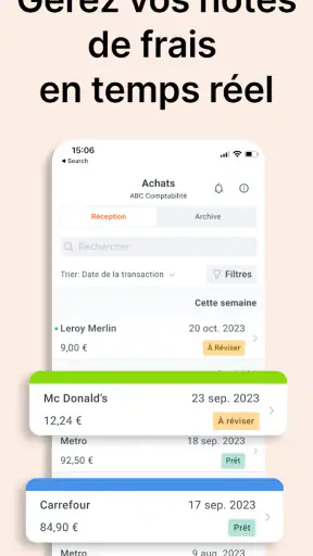 Dext: Reçus et Comptabilité screenshot