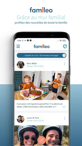 Famileo – Journal familial screenshot