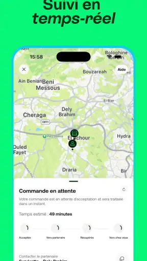 Fast: Livraison repas, courses screenshot