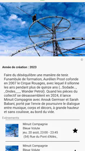 Festival Aurillac screenshot