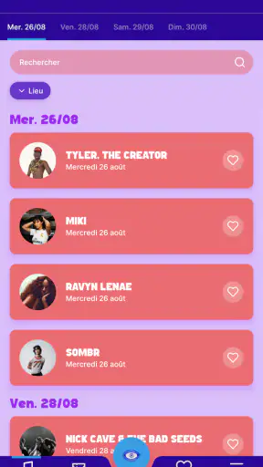 Festival Rock en Seine 2026 screenshot