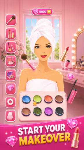 Fille de Mode: Jeu d'Habillage screenshot