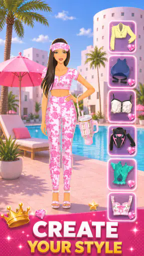 Fille de Mode: Jeu d'Habillage screenshot
