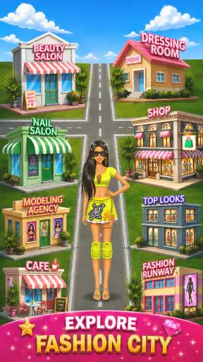 Fille de Mode: Jeu d'Habillage screenshot