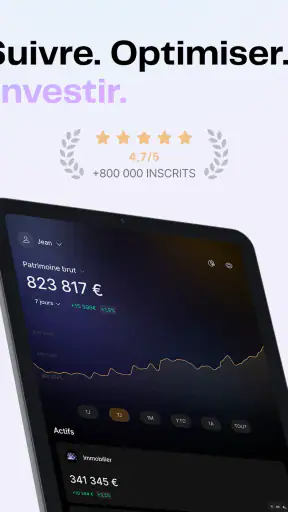 Finary : Patrimoine & Budget screenshot 9