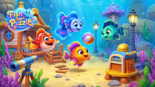 Fish Sort Puzzle: Fish Jeux screenshot 7