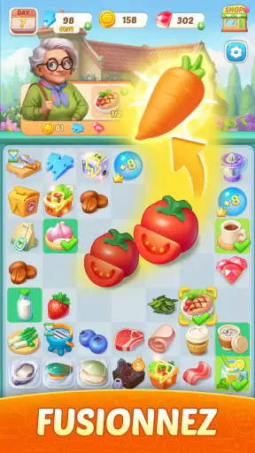 Flambé: Merge & Cook screenshot