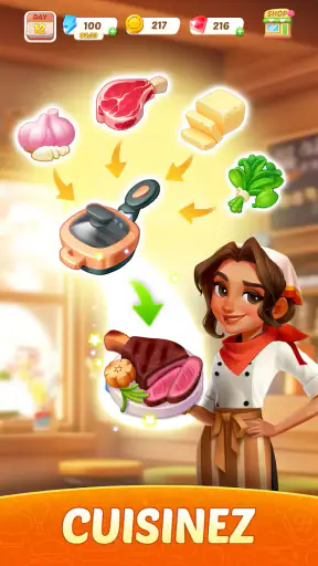 Flambé: Merge & Cook screenshot 12