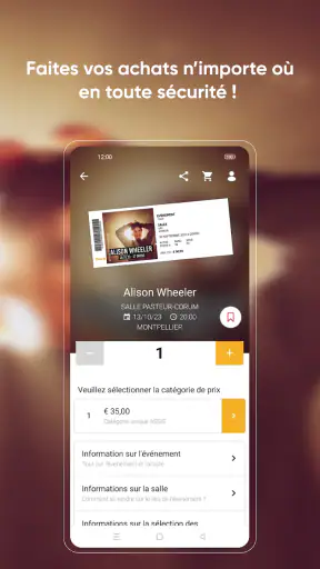 FNAC SPECTACLES screenshot
