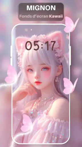 Fonds d’écran Cute Kawaii 4K screenshot 1