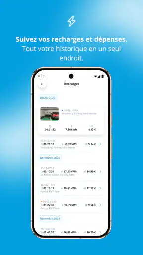 Freshmile - Bornes de recharge screenshot