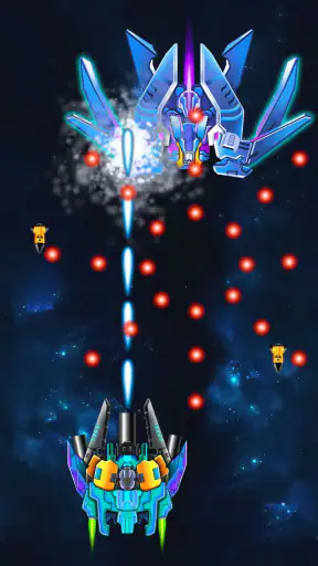 Galaxy Attack: Jeux d'avion screenshot