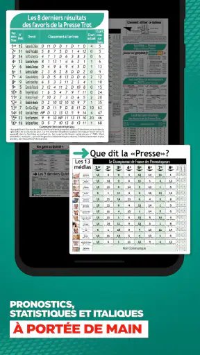 Geny Courses: pronostic quinté screenshot
