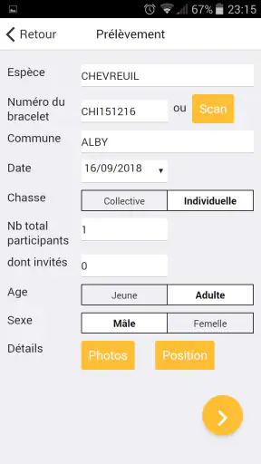 Geochasse Geoxys screenshot 2