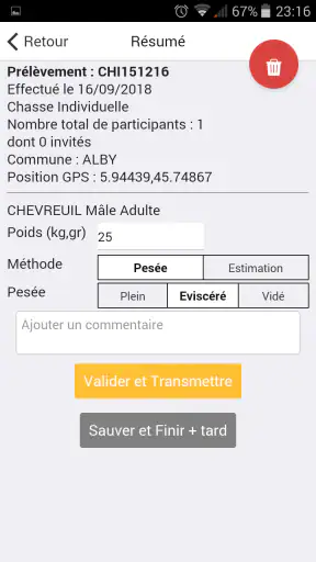 Geochasse Geoxys screenshot 4