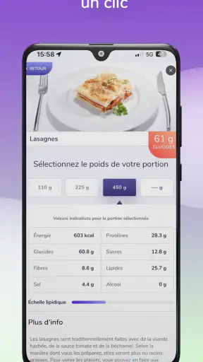 Gluci-Chek: diabète & glucides screenshot