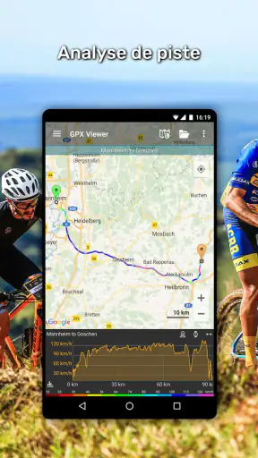 GPX Viewer: rando & vélo screenshot