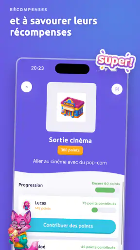 Groowble: Tâches & Récompenses screenshot