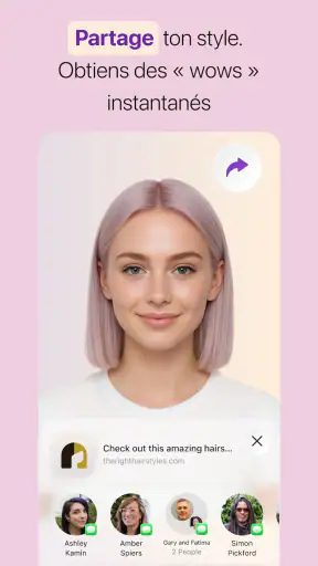 HairHunt : Coiffures IA screenshot 4