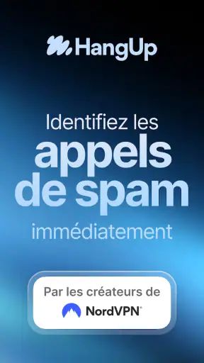 HangUp : blocage du spam screenshot