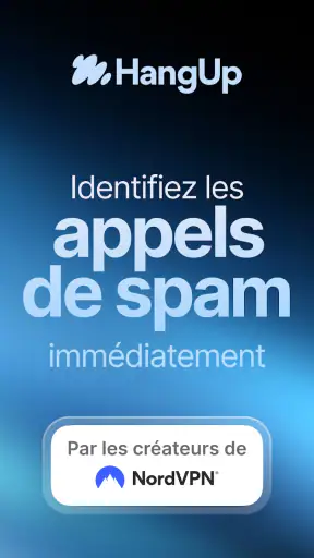 HangUp : blocage du spam screenshot