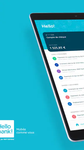 Hello bank! par BNP Paribas screenshot 9