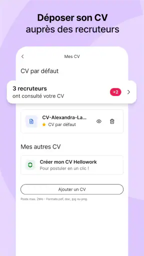Hellowork - Offres d’Emploi screenshot