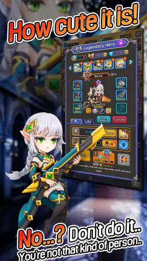 HEROES UNITE : IDLE & MERGE screenshot 7