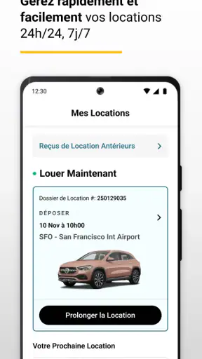 Hertz - Réservez et louez screenshot