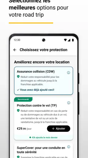Hertz - Réservez et louez screenshot