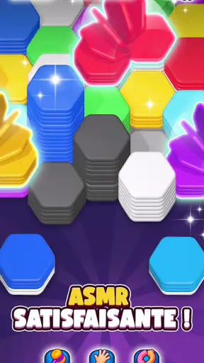 Hexa Sort screenshot