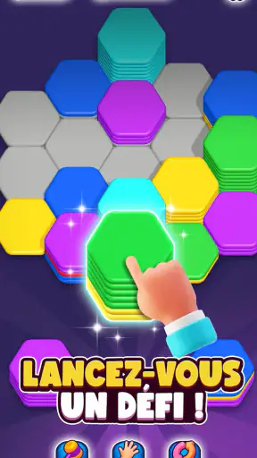 Hexa Sort screenshot