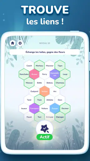 Hexa Words－Association de mots screenshot