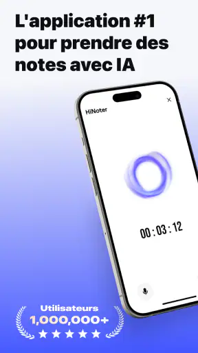 HiNoter - Prise de notes IA screenshot