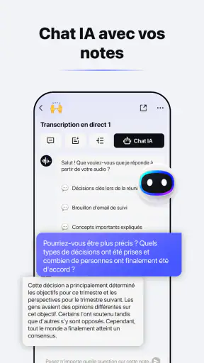 HiNoter - Prise de notes IA screenshot