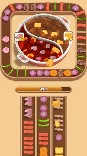 Hotpot Loop: Food Sort screenshot 6