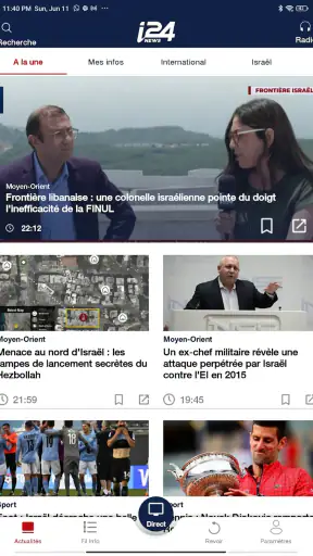 i24NEWS screenshot 6