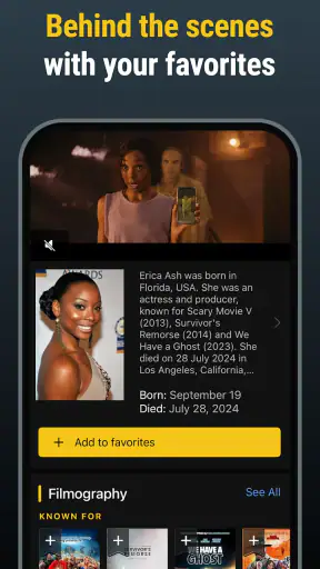 IMDb Films & TV screenshot