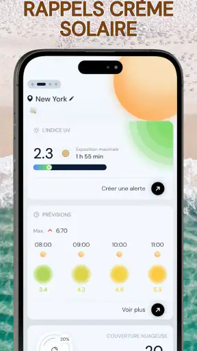 Indice UV : Bronzage & Soleil screenshot