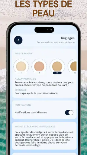 Indice UV : Bronzage & Soleil screenshot
