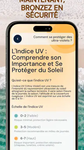 Indice UV : Bronzage & Soleil screenshot