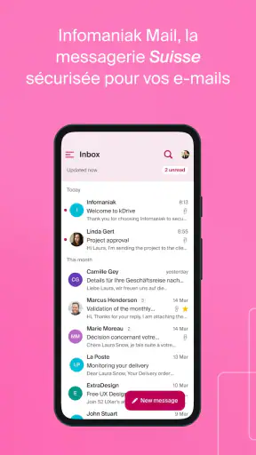 Infomaniak Mail screenshot 2