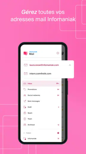 Infomaniak Mail screenshot 3
