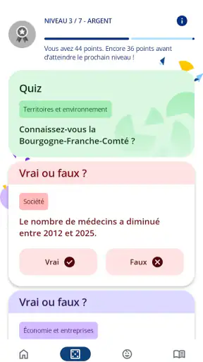 Insee Mobile screenshot