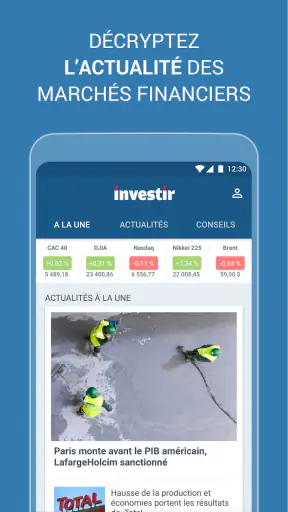 Investir, bourse et finance screenshot 1