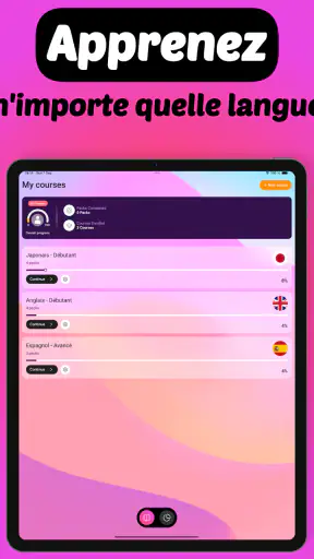 Iori Flashcards : Langues screenshot 6