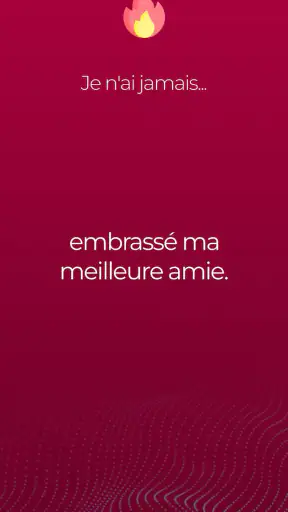 Je n'ai jamais : Jeu de soirée screenshot