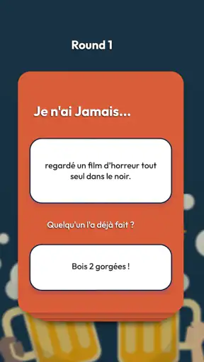 Je n’ai Jamais – IA version screenshot