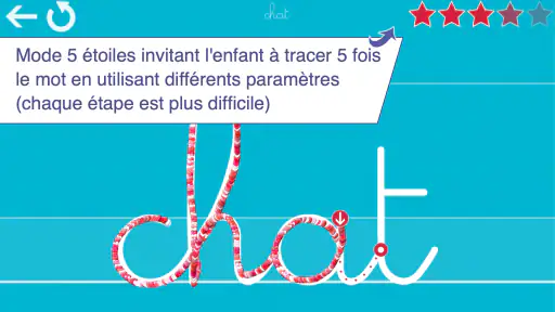 J'écris en cursive ! Ecole screenshot
