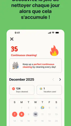 Jedero: Routine de ménage screenshot